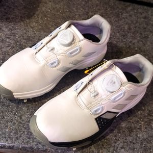Adidas Jr Adipower BOA Golf Shoes Size 4